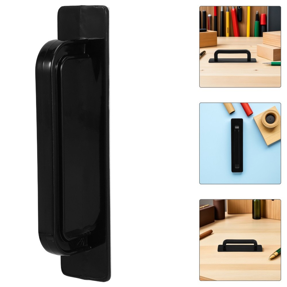 4 Pcs Drill-free Cabinet Handles Self Adhesive Wardrobe Drawer Pulls Stick