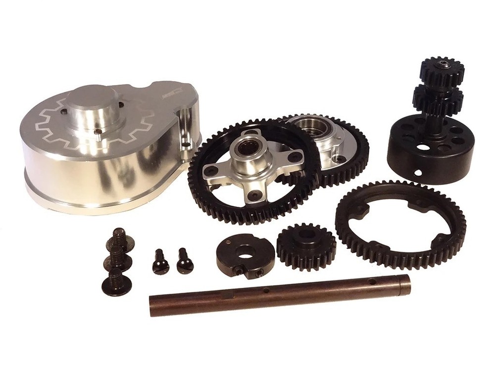 King Motor Baja V2 2-Speed Kit (silver)