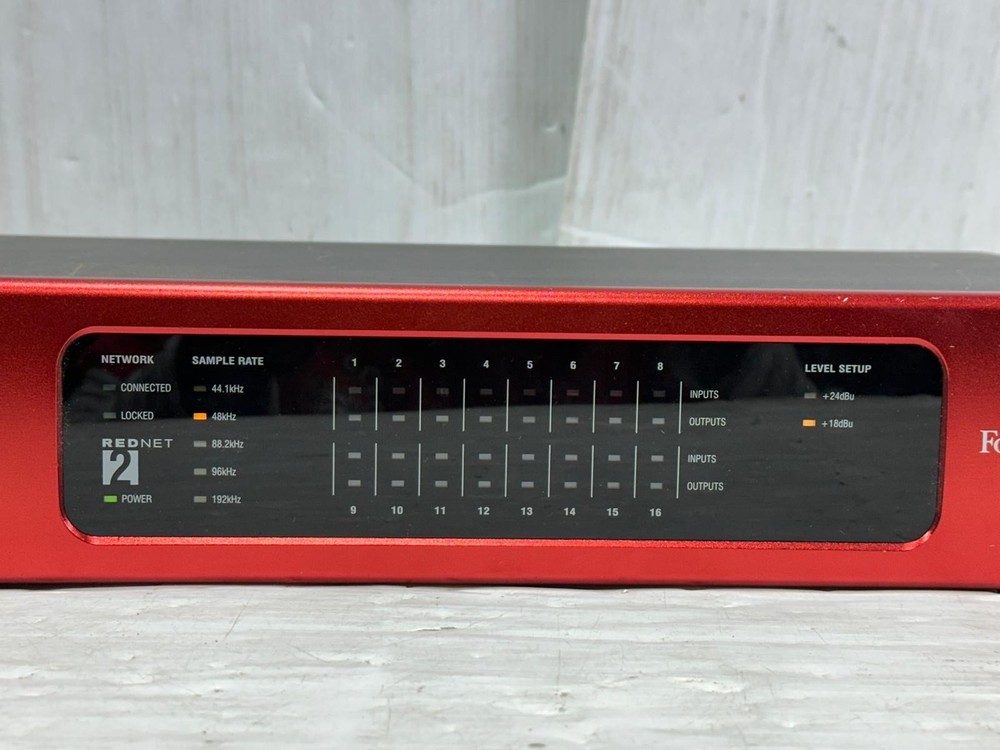 Focusrite RedNet 2 Dante Equipped 16-Ch Digital Audio Interface #6096-G (One)