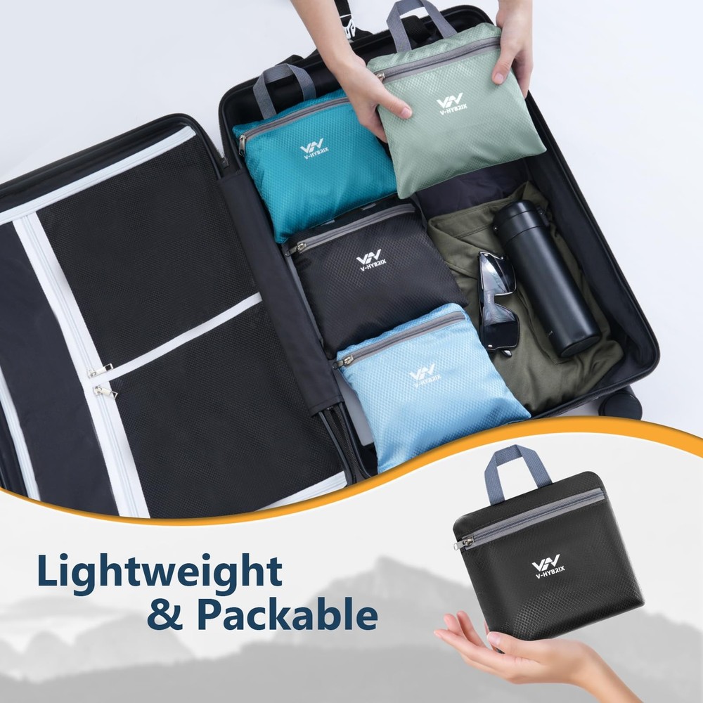 15L Foldable Hiking Backpack,Lightweight Packable Waterproof Machine Washable...