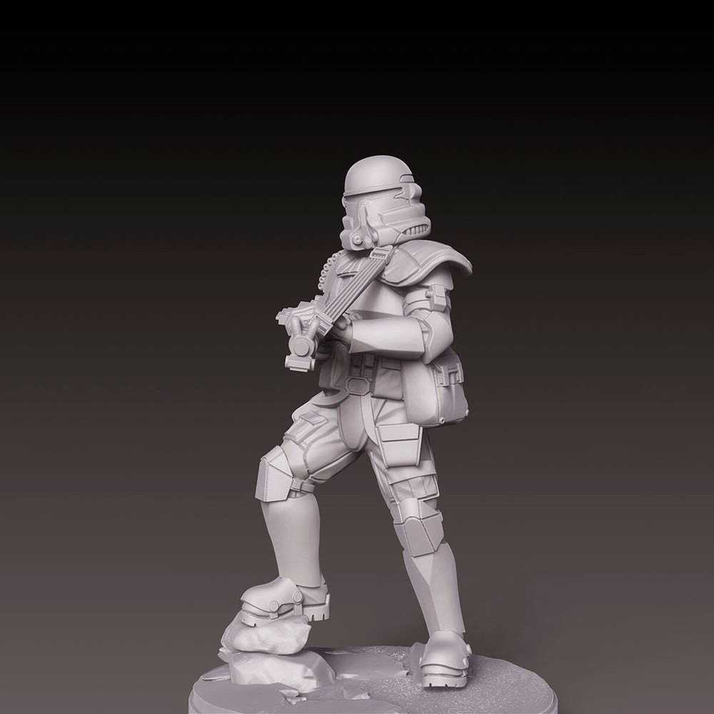 Pathfinder Commander - DARK FIRE | Legion compatible - 3D printed