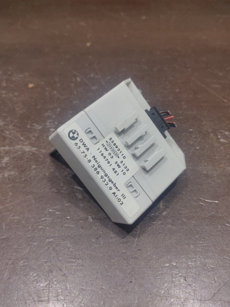 1995-2003 BMW E38 E39 Alarm Inclination Tilt Sensor Module OEM