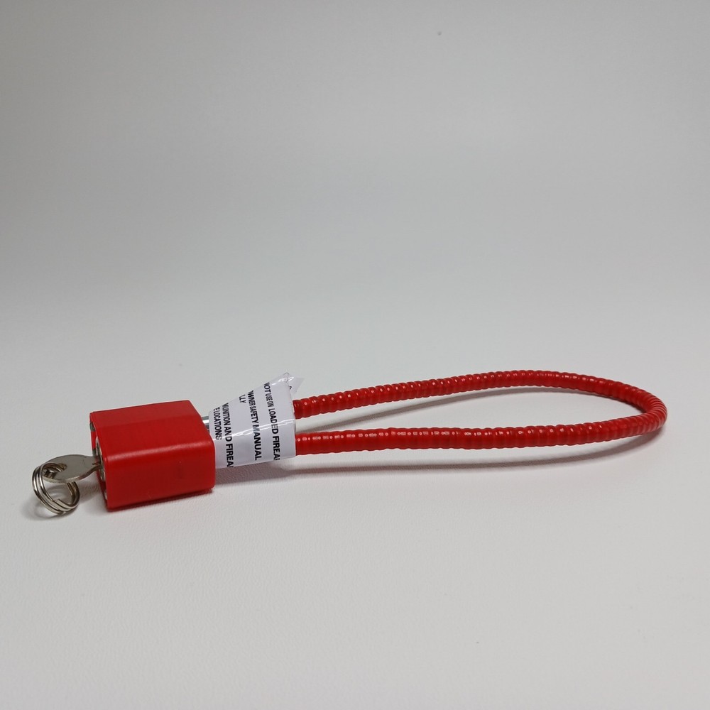 30mm Gun Lock - 7" Cable Lock