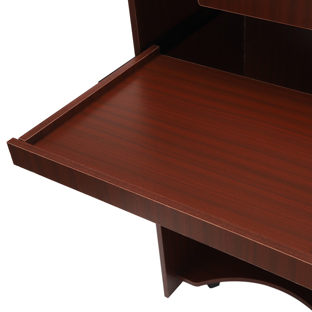 Conference Presentation Stand Presentation Table Presentation Desk with Wheels