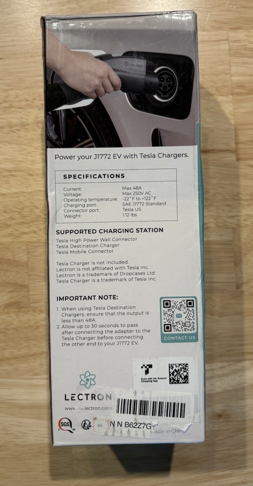 Tesla To J1772 Adapter