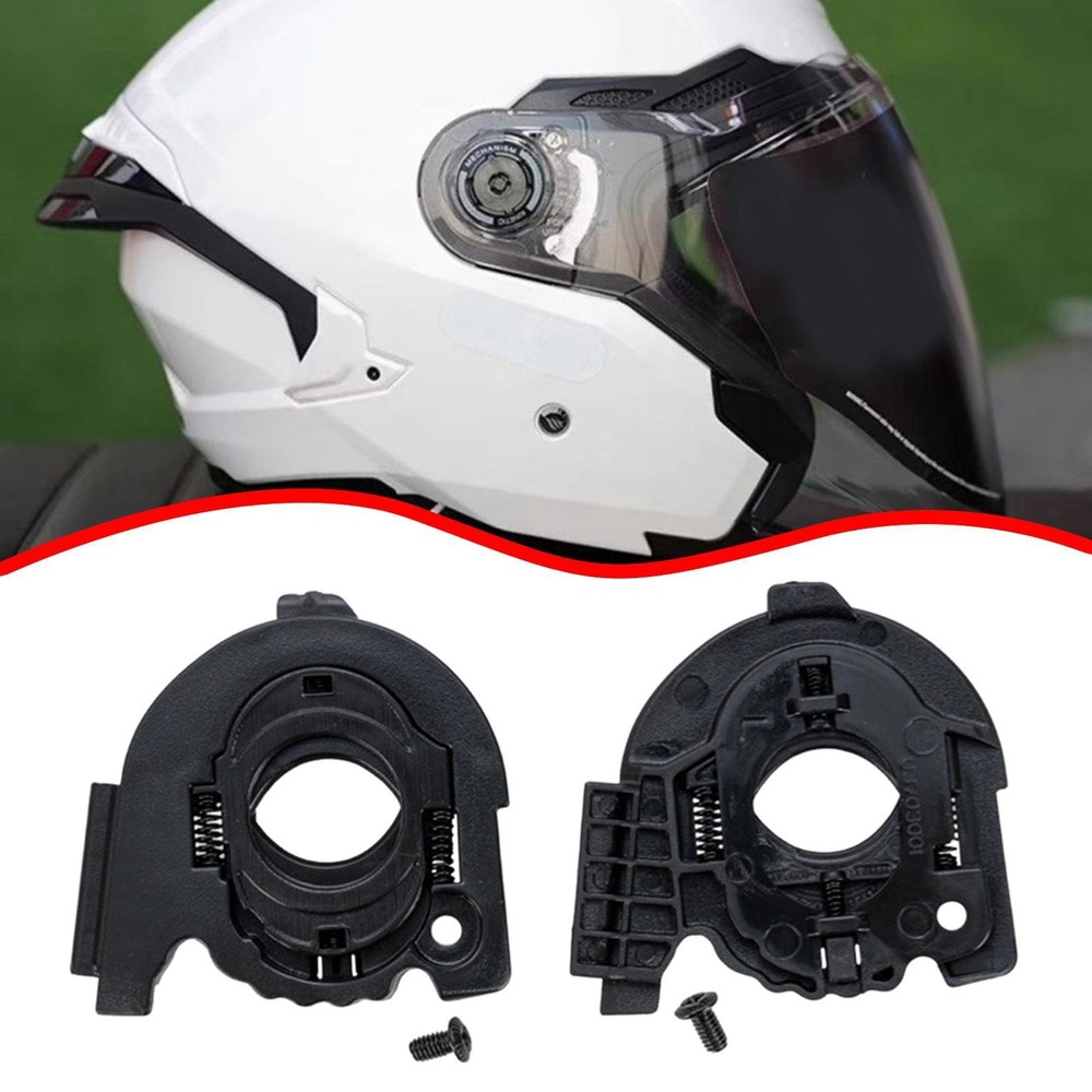 2x Helmet Visors Shield Base Replacement Left and Right Accessories for MT Cosmo