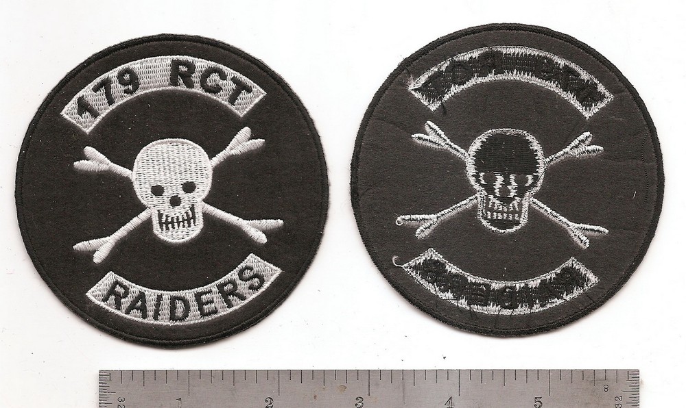 #284 179 RCT RAIDERS PATCH