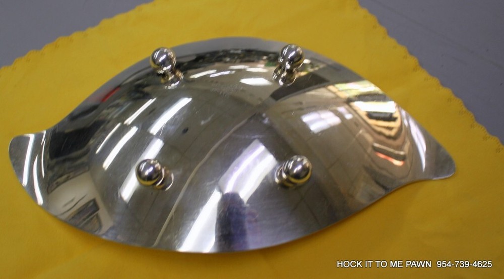 TIFFANY & CO MAKERS STERLING SILVER LARGE NUT DISH 9. 17 oz.