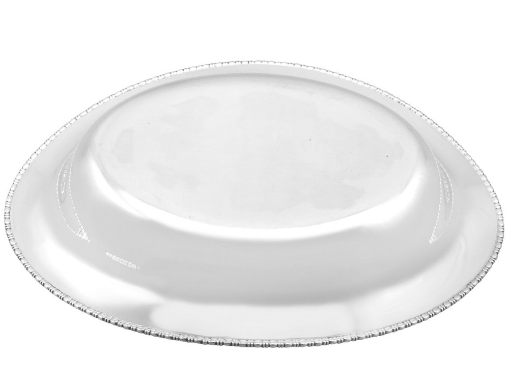 Sterling Silver Bread Dishes - Antique George V (1916)
