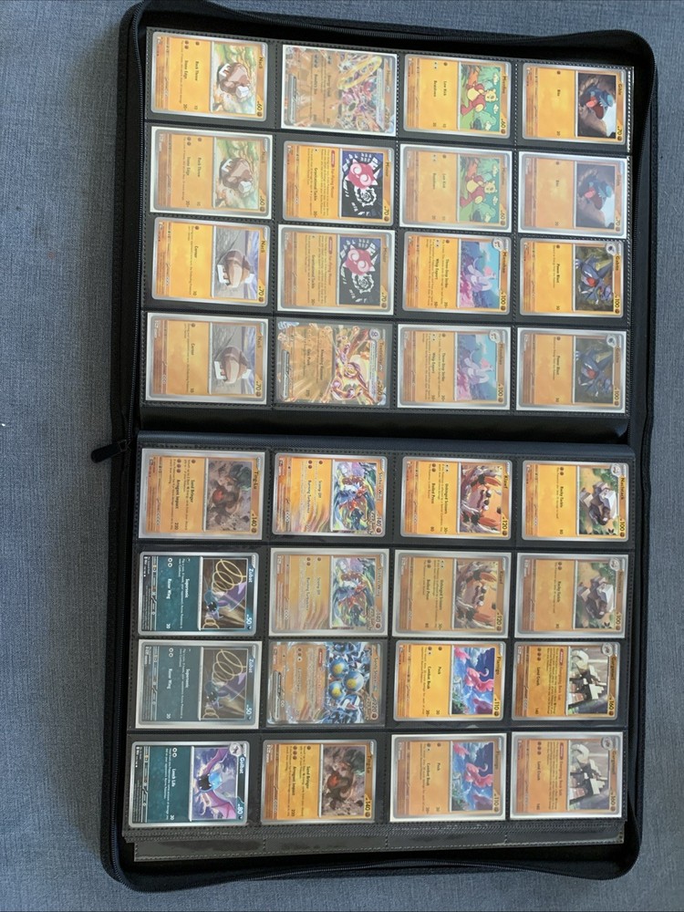 Pokemon Tcg Parodox Rift Partial Master Set NM With Binder