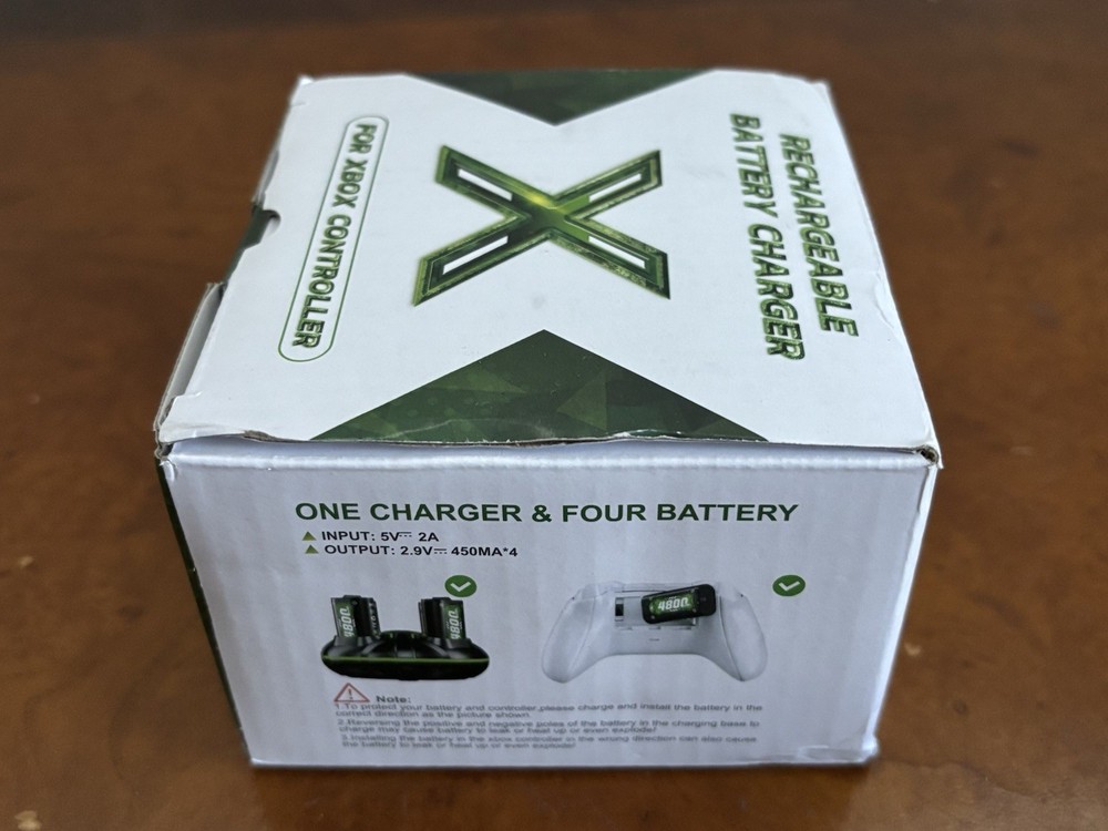 Rechargeable Battery 4800mWh Charging Dock for XBOX Controller