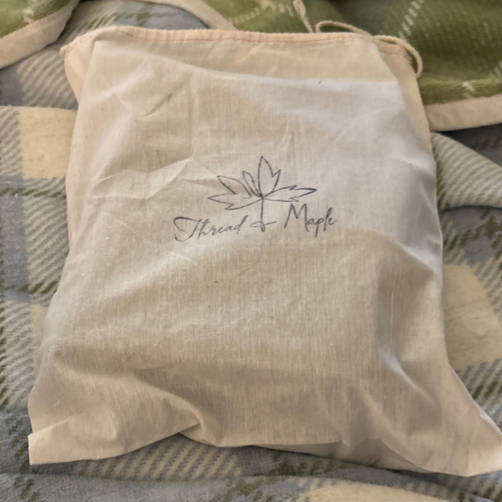 Thread & Maple Large Leather Binder Organizer with Multiple Pages