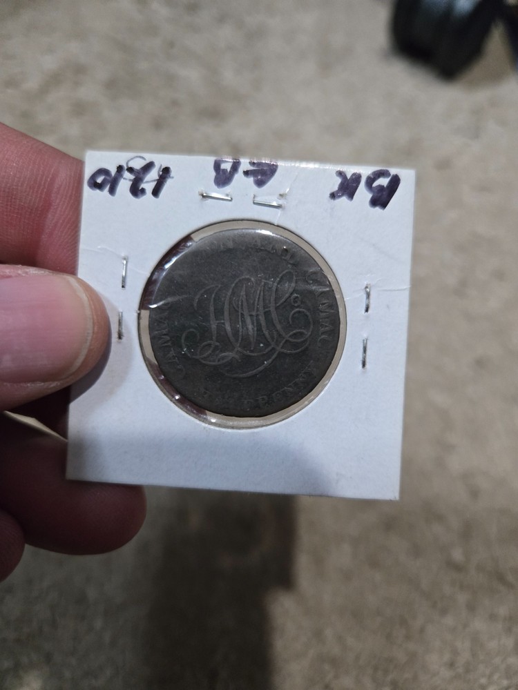 1792 Great Britain Half Penny Condor Token