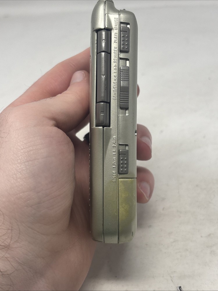 RCA RP3538 micro cassette recorder tested working. Read