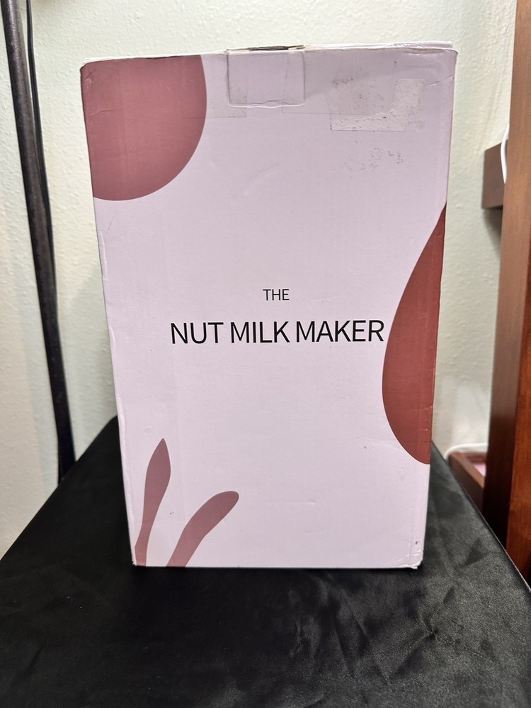Geniuslix Automatic Vegan Nut Milk Maker Machine 24 oz Bundle In Box