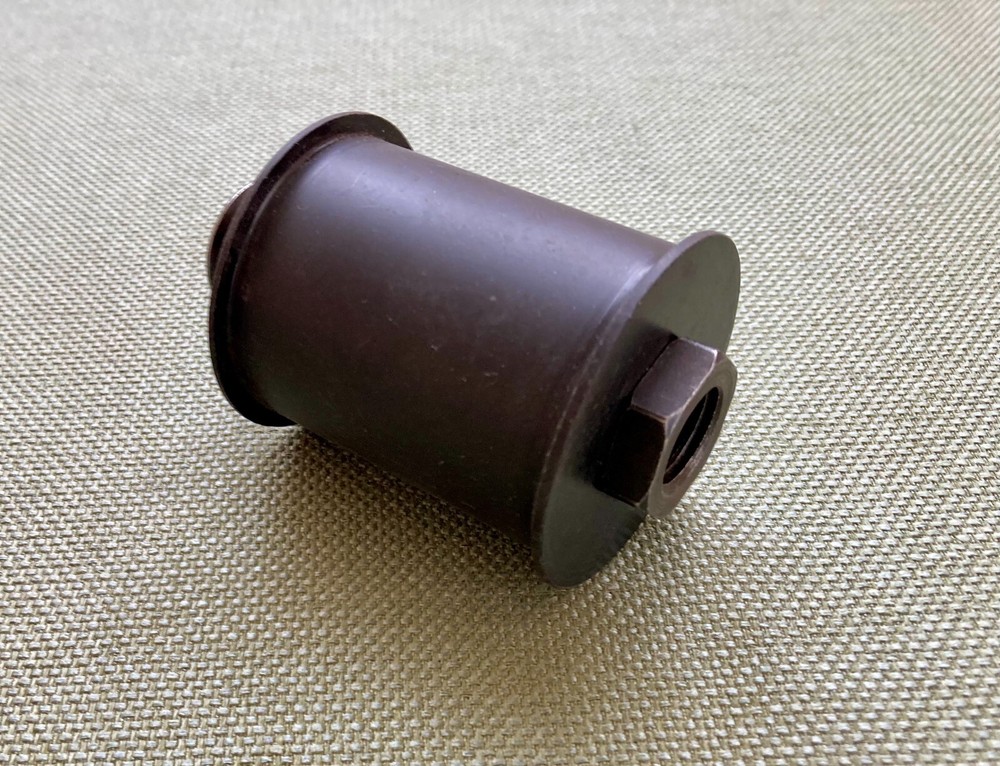 5/8"-11 RH threaded Angle Grinder Drum Attachment for 2" wide Sanding Belts