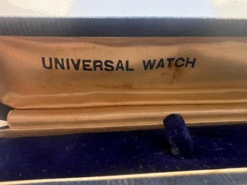Universal Watch Box Blue Vintage