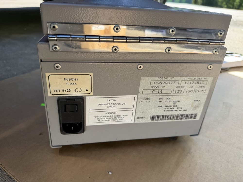 JOUAN A14 MICRO CENTRIFUGE