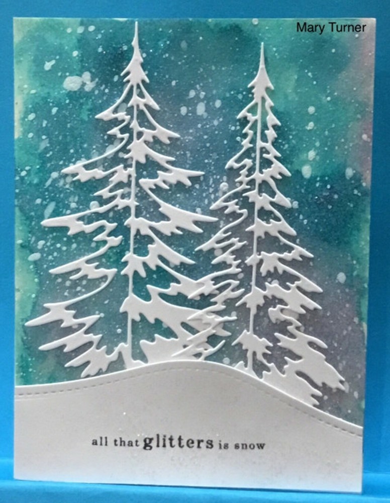 Sizzix Thinlits Woodlands 2pc set #660978 Retail $15.99 designer Tim Holtz