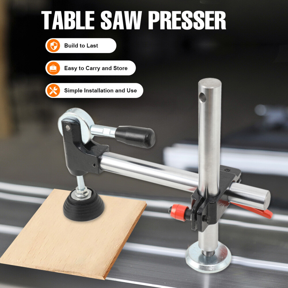 Table Saw Presser Clamp Manual Woodwork Clamp, Precision Sliding Table Panel Saw