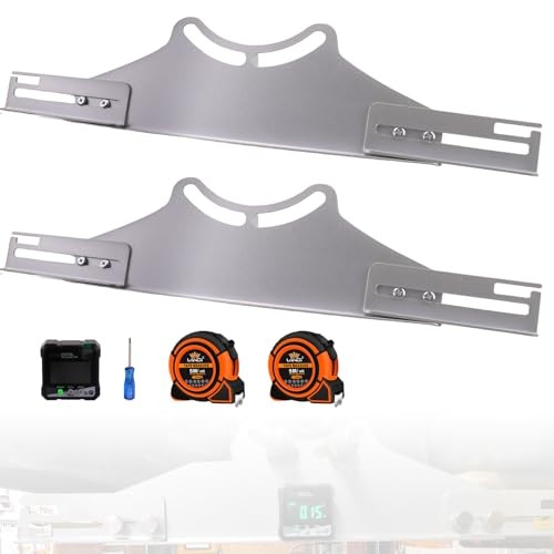 2PS Toe Alignment Tool with Digital Angle Finder, Wheel Alignment Silver