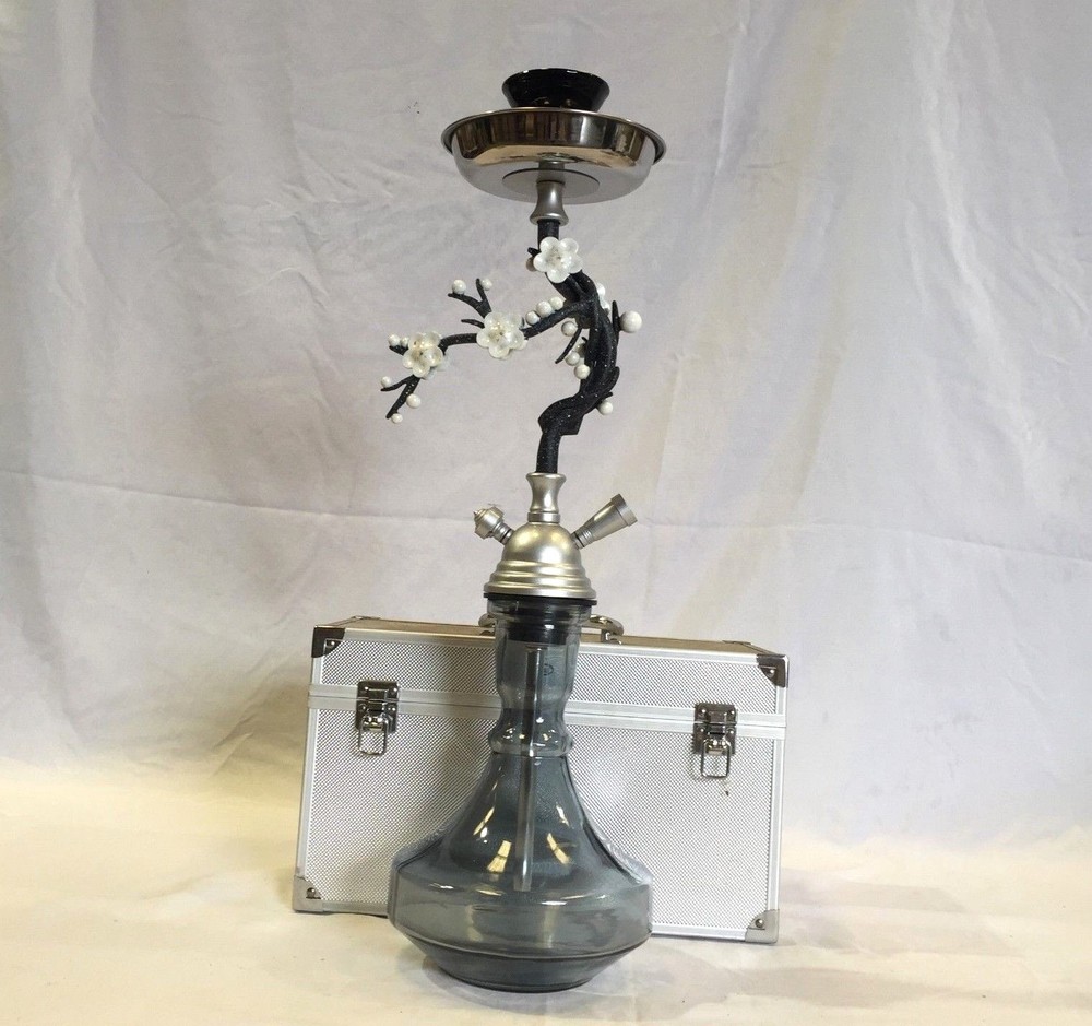 Plum blossoms Hookah in suitcase