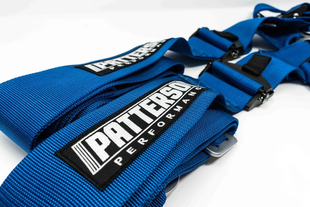 Patterson Perfomance 5 Point Racing Harness (Blue)