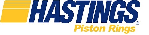 Hastings Chrome Piston Ring Set 2C4356 for STD Bore Engines - Not OVERSIZED