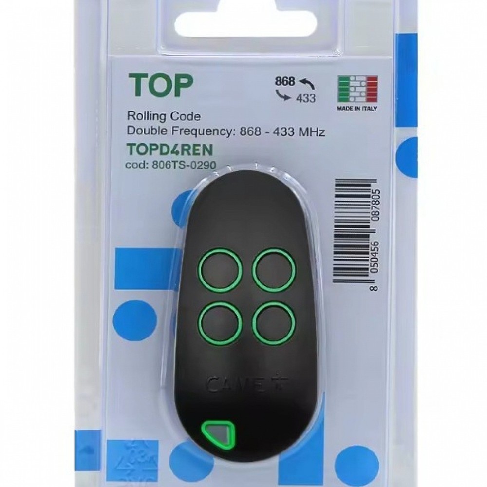 CAME TOPD4REN 806TS-0290 Rolling Code Remote Control