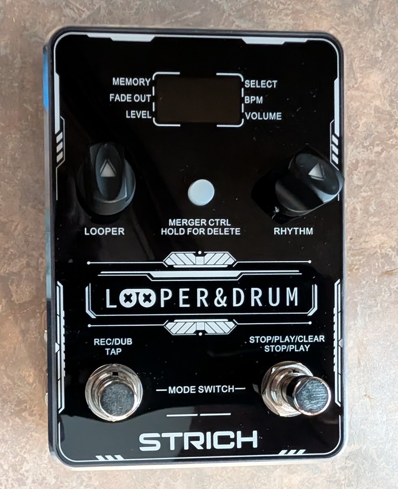 STRICH LOOPER & DRUM PEDAL