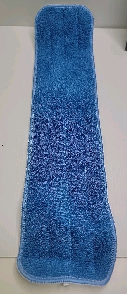 Blue Microfiber Pads 21 " X 5 ". 12 Count Per Case.