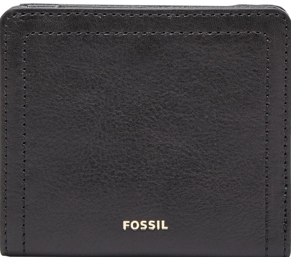 Fossil Logan Black Leather Wallet RFID