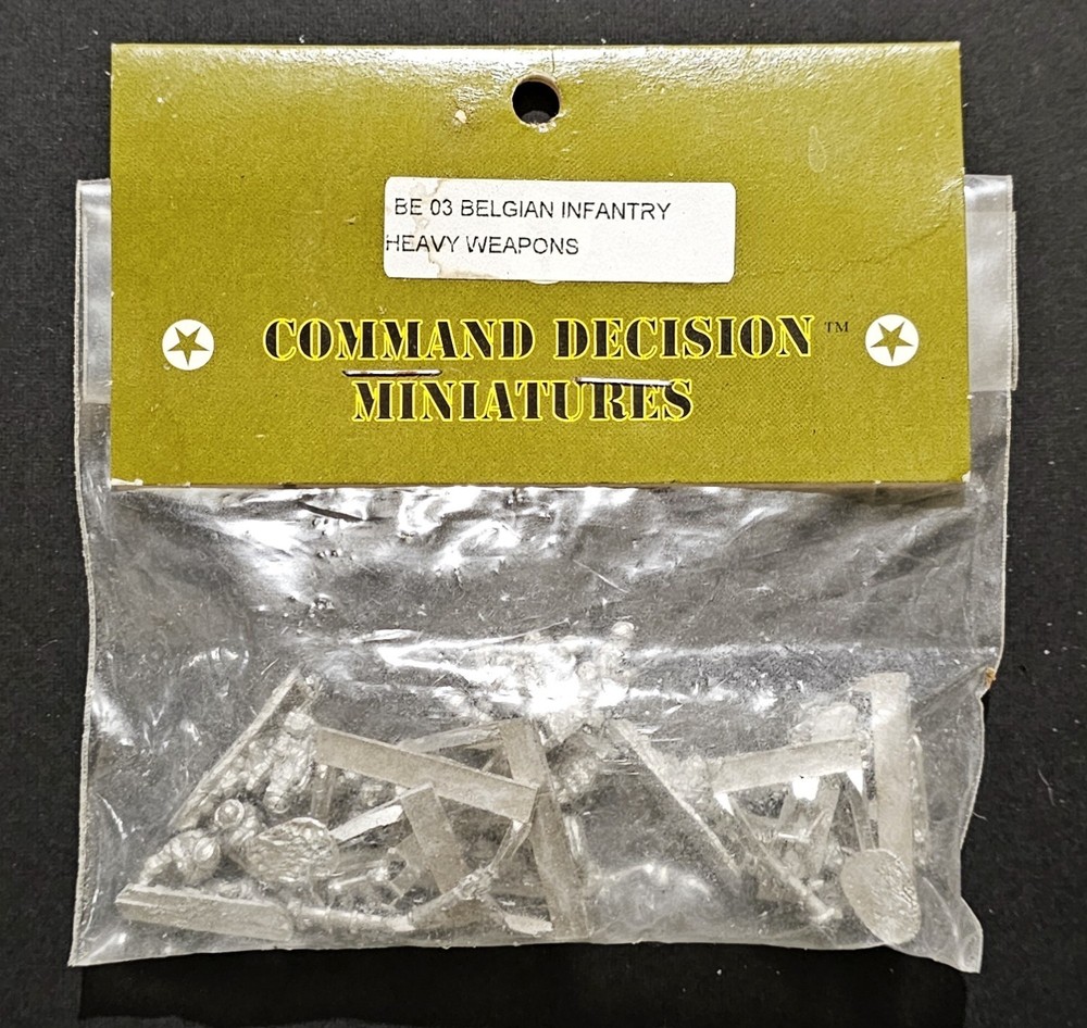 15mm Command Decision BE03: Belgian Infantry Heavy Weapons