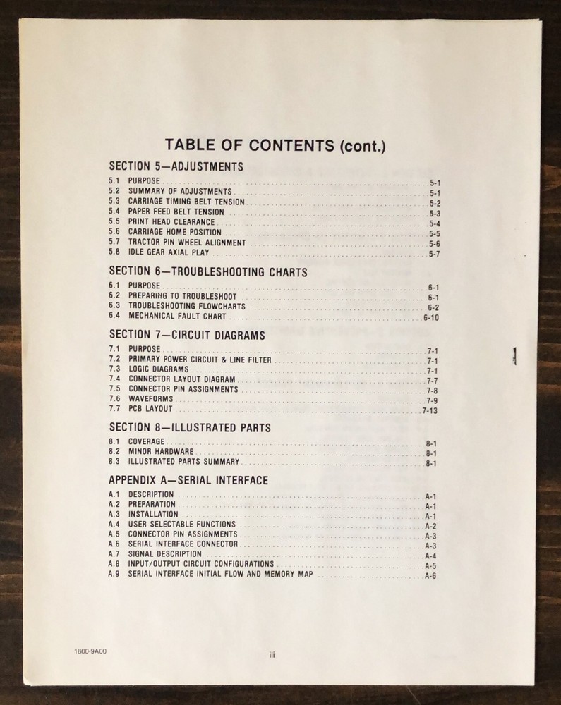 Centronics Model H80, H136 Printer Service Manual (1984)