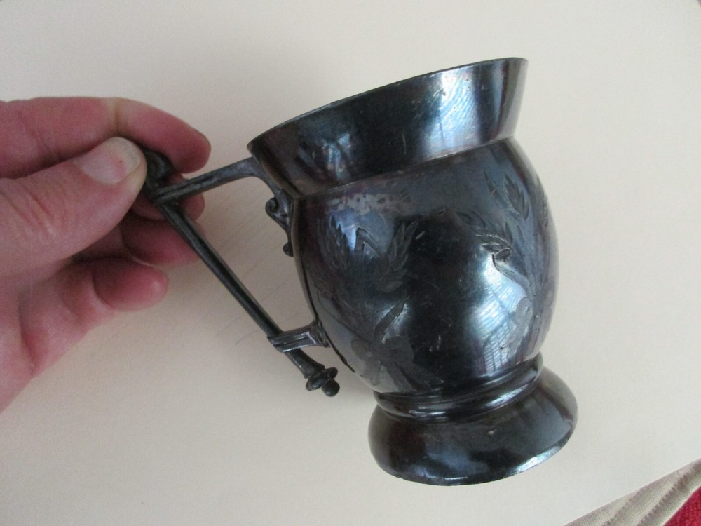 Vintage Reed & Barton Silverplated Gilt 368 Cup