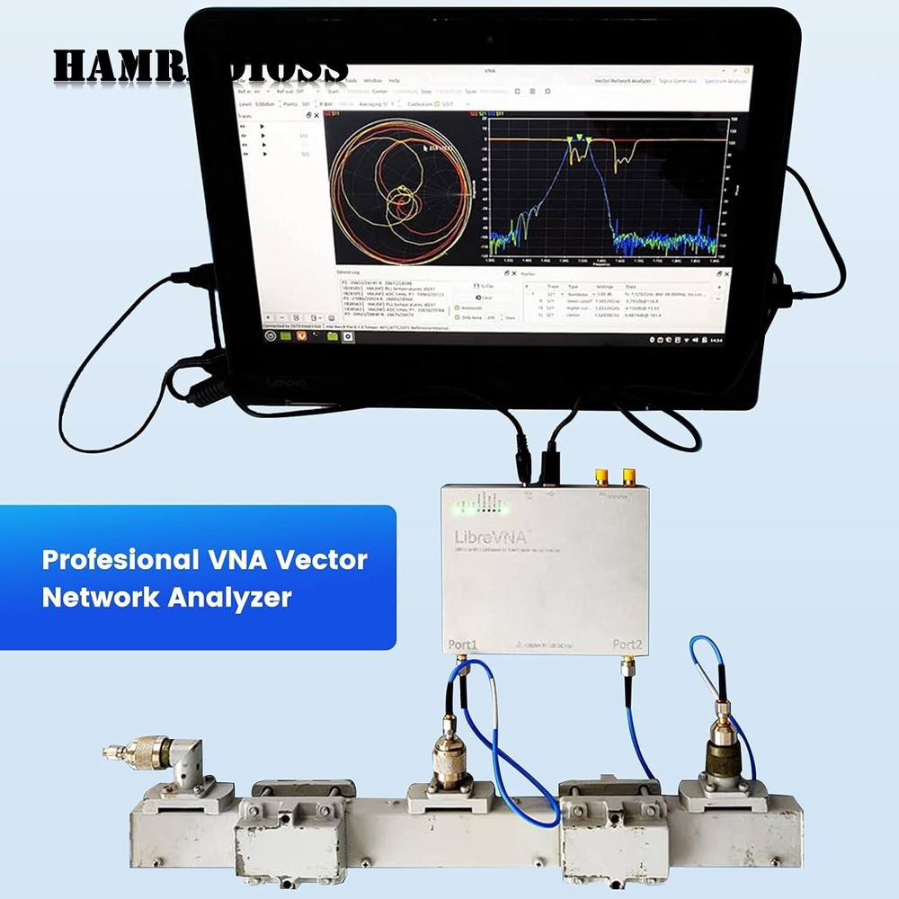 LibreVNA 2.0 Upgraded Version 100kHz-6GHz Portable Vector Network Analyzer USB