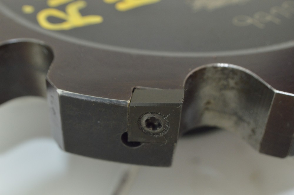 SECO Indexable Disc Mill 6-1/4" Dia Half side Disk face mill right hand