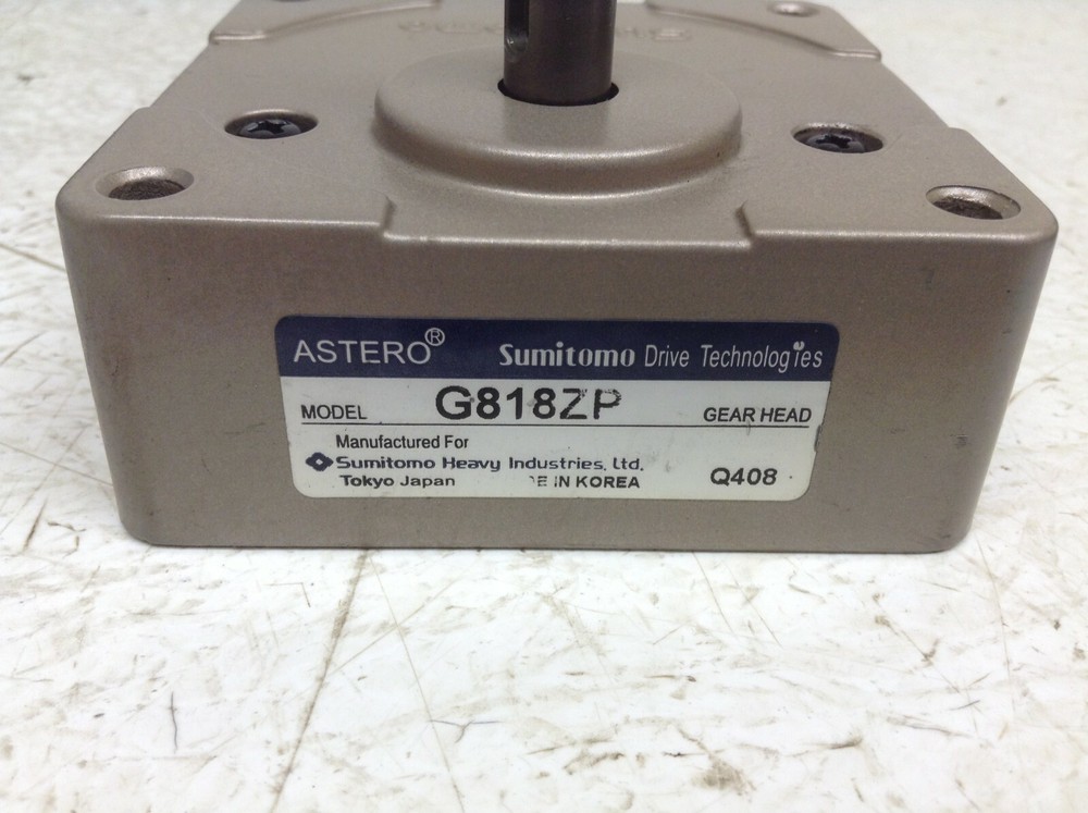 Sumitomo Astero G818ZP Gear Head (VT)