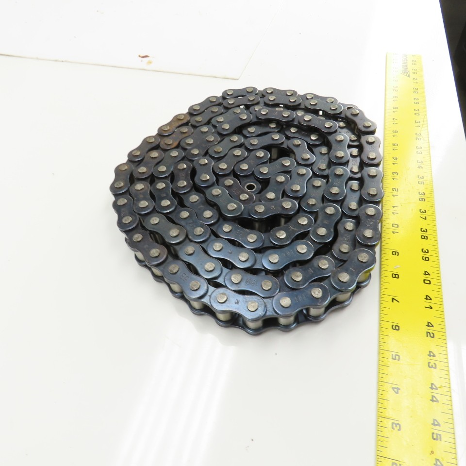 #16B Single Row Riveted Roller Chain 136" L
