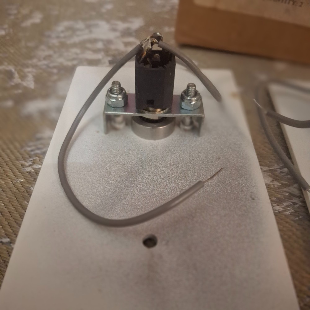 Quam Nichols CIB1 Intercom Call In Switch Push Button 2-Pack White