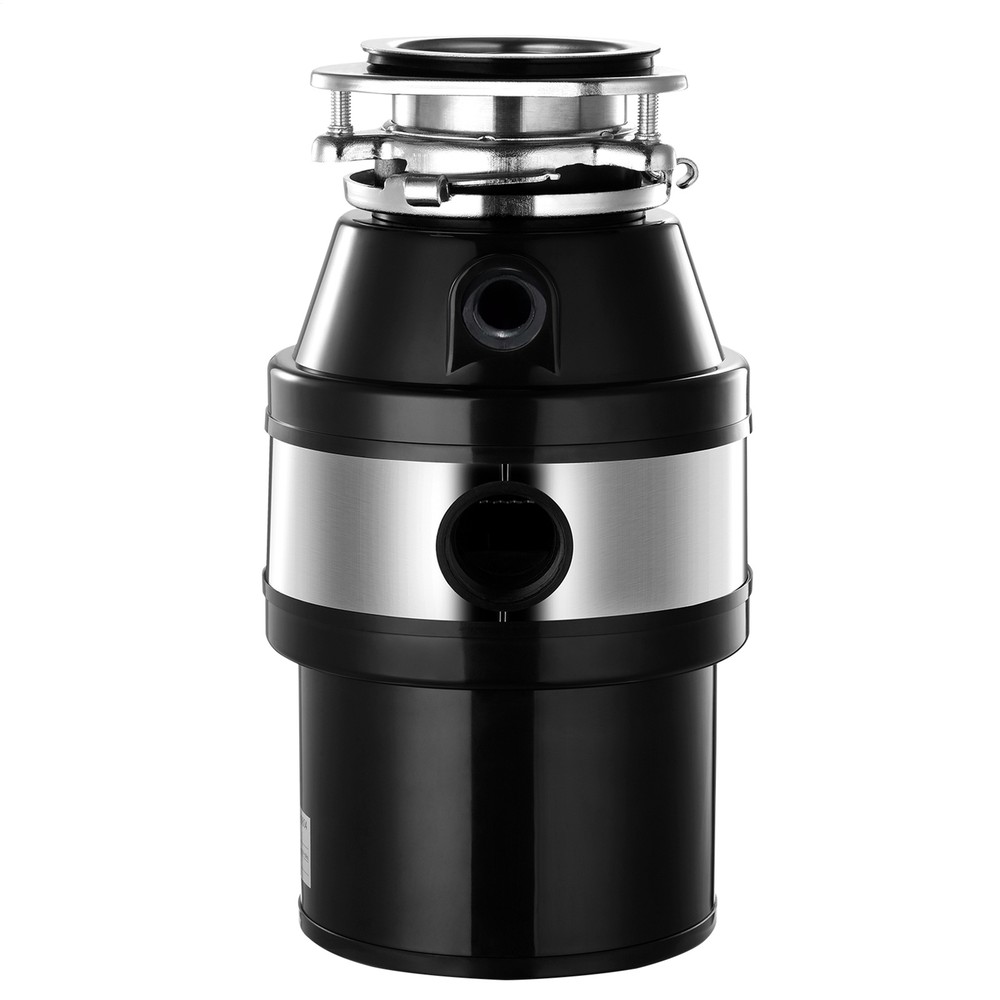 NTUD 3/4 HP Continuous Feed Garbage Disposal With Cord, Anti-Jam & Compact