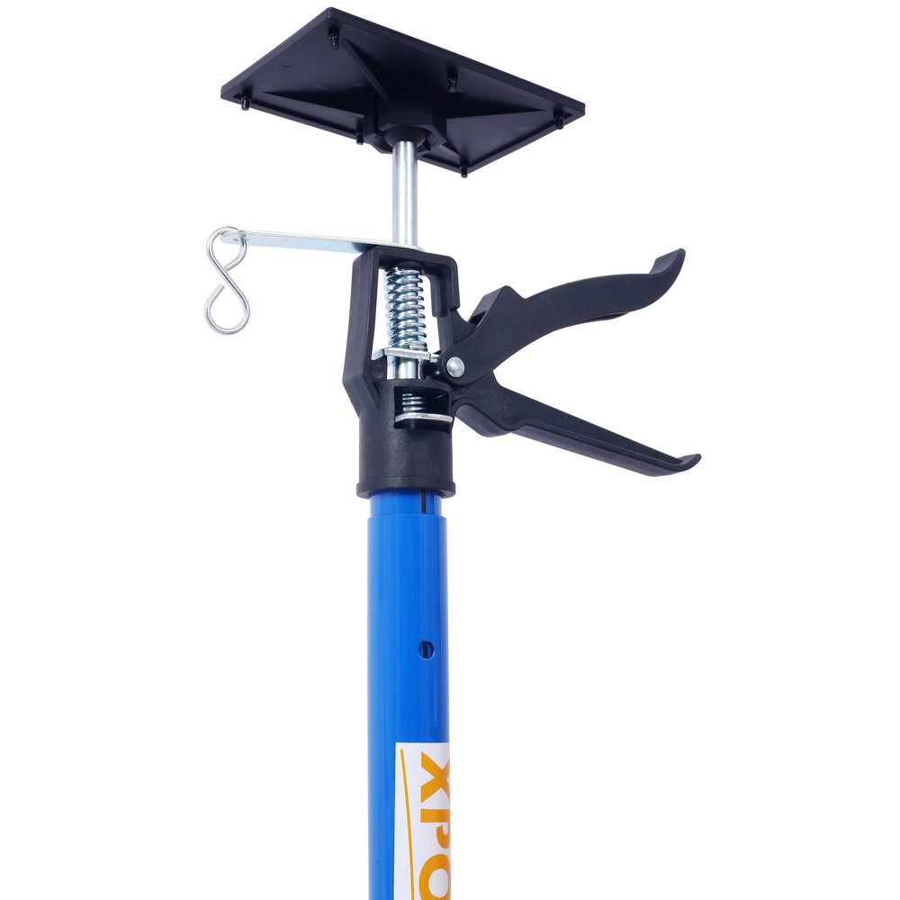 2 Pack Adjustable Support Pole 3rd Hand Support System Drywalls Jacks Cargo Blue