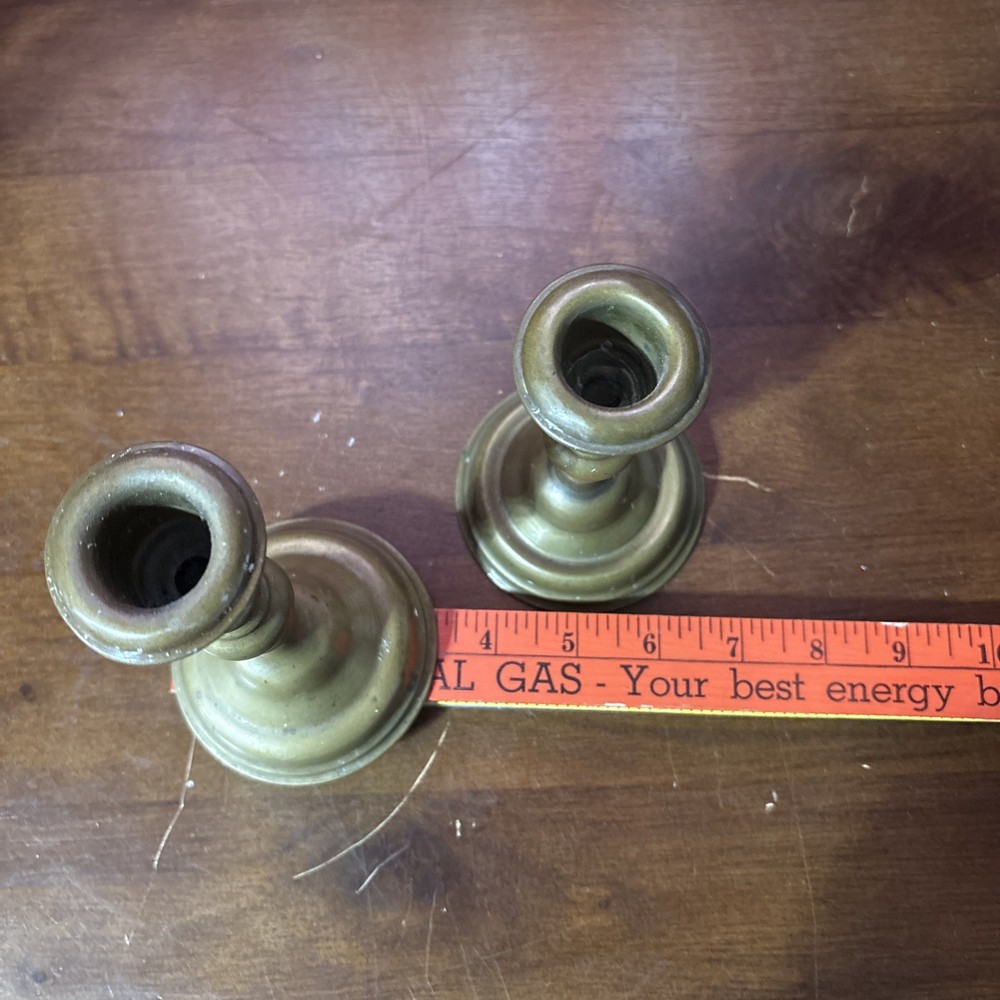 Brass Candle Sticks 5” tall