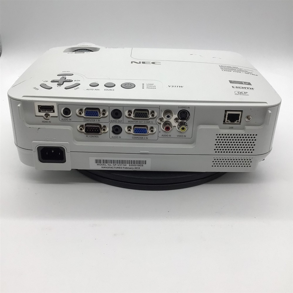 NEC NP-V311W DLP Projector