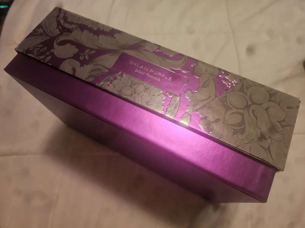 Versace Dylan Purple Gift Set Empty Box With Inserts