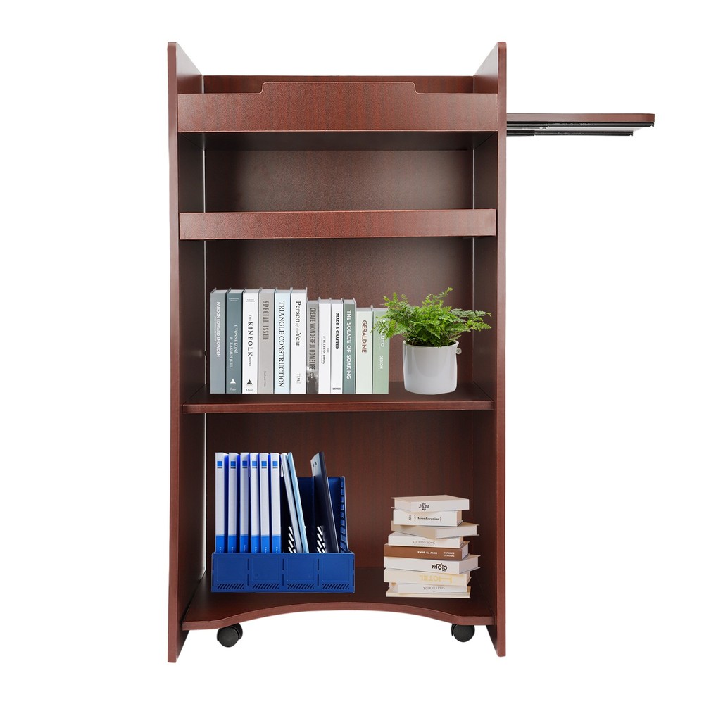 Conference Presentation Stand Presentation Table Presentation Desk with Wheels