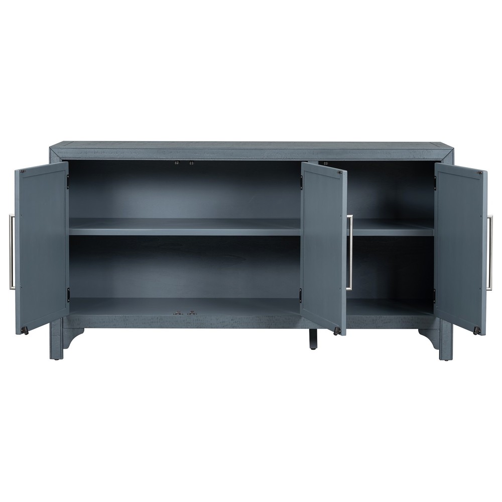 U_Style Designed Storage Cabinet Sideboard with MDF+Pine veneer , Adjustable S