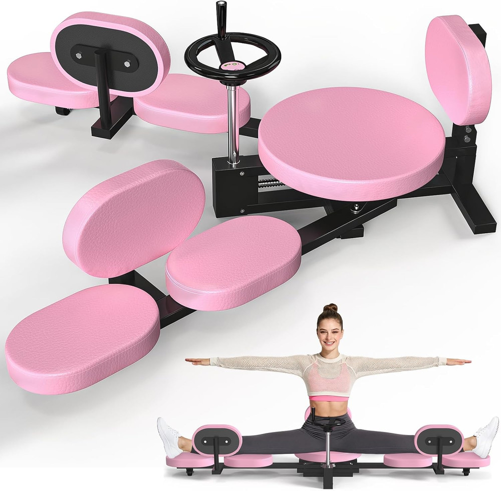 Leg Stretcher, 220LBS Split Machine for Fexibility & Splits Training, 0-200° Adj
