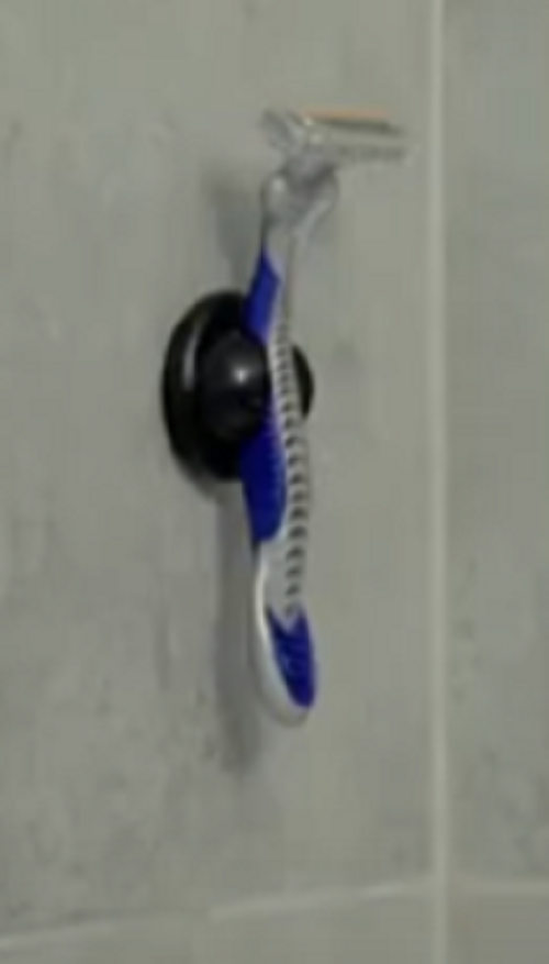 FOUR KlickFix w adhesive holders for office, tools, kitchen, bathroom, makeup!