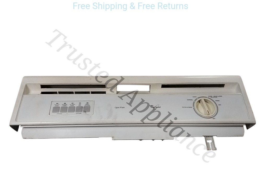 OEM Dishwasher Control Panel interface 3374916-917 WHITE